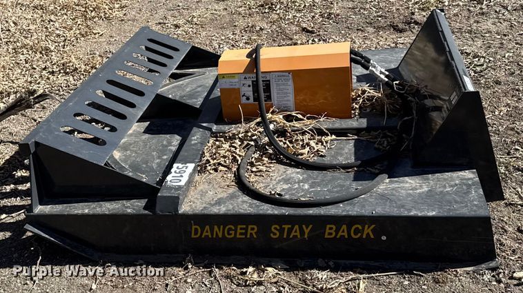 image for item FB0746 2024 Wolverine BC-13-72W skid steer rotary mower