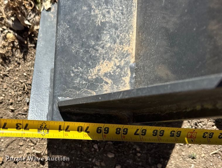 image for item FB0746 2024 Wolverine BC-13-72W skid steer rotary mower