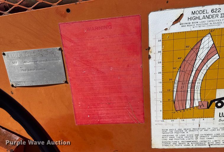 image for item FB0801 Lull 622 Highlander 3 telehandler