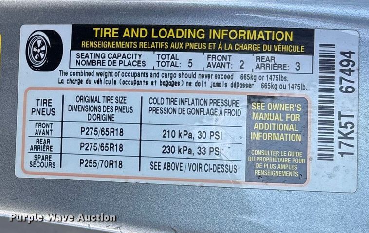 image for item FB2967 2007 Toyota Tundra SR5 Ext. Cab pickup truck