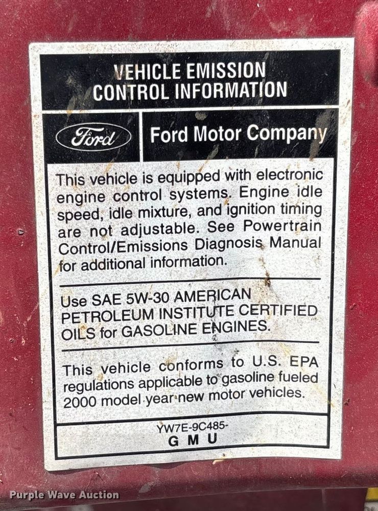 image for item FB2968 2000 Ford Mustang convertible