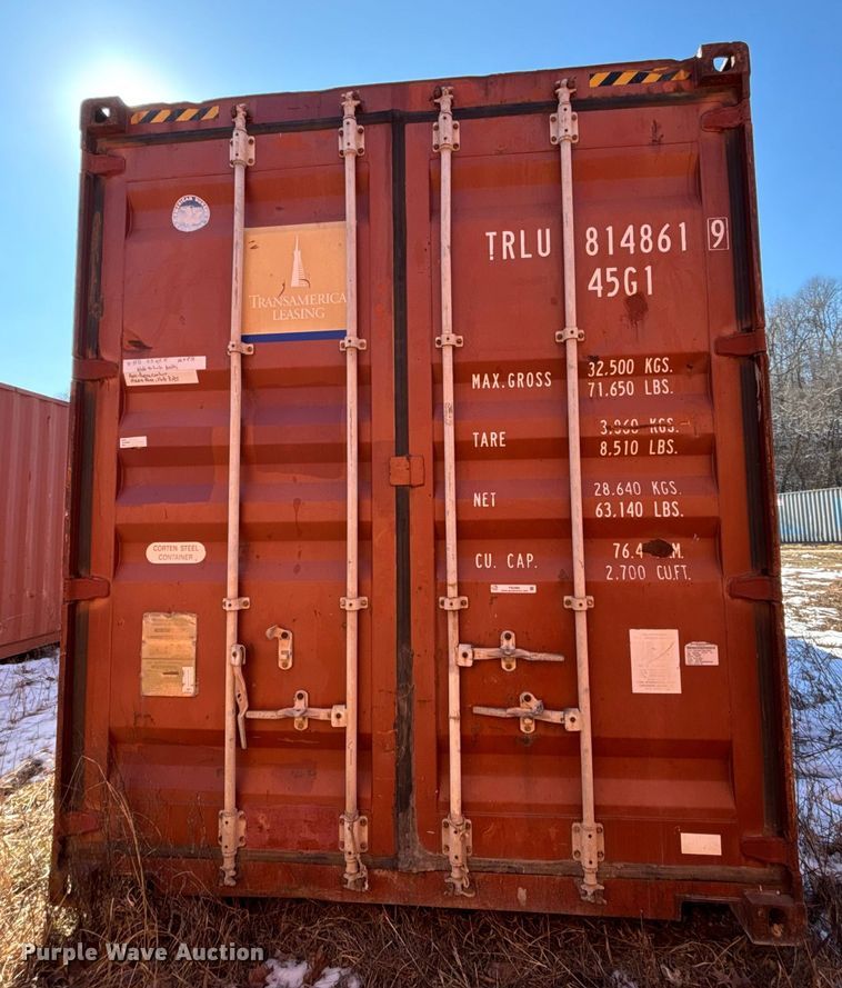image for item FB2985 2008 Shipping container