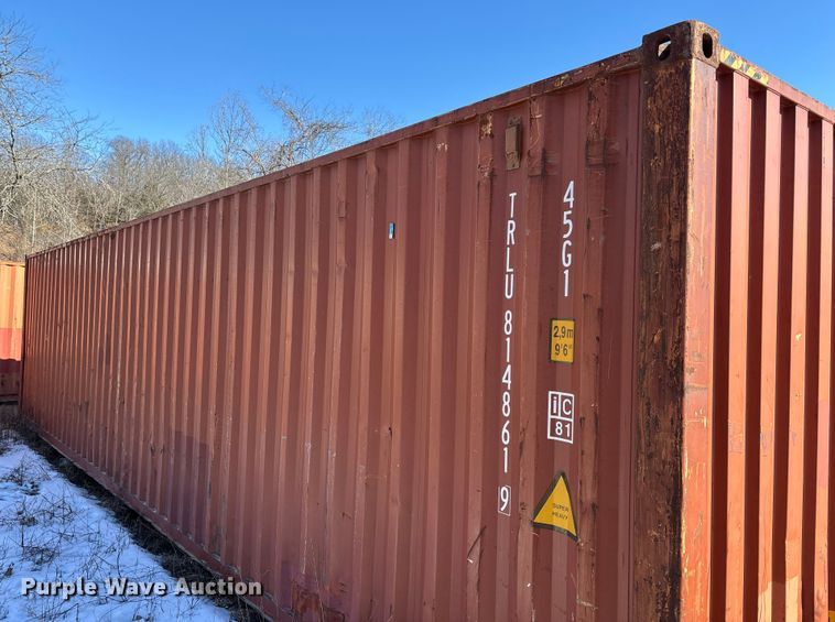 image for item FB2985 2008 Shipping container