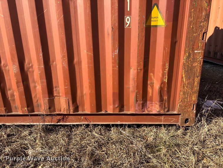 image for item FB2985 2008 Shipping container