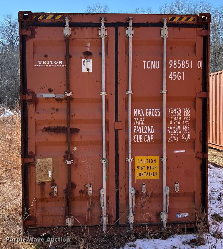 image for item FB2986 2000 Shipping container