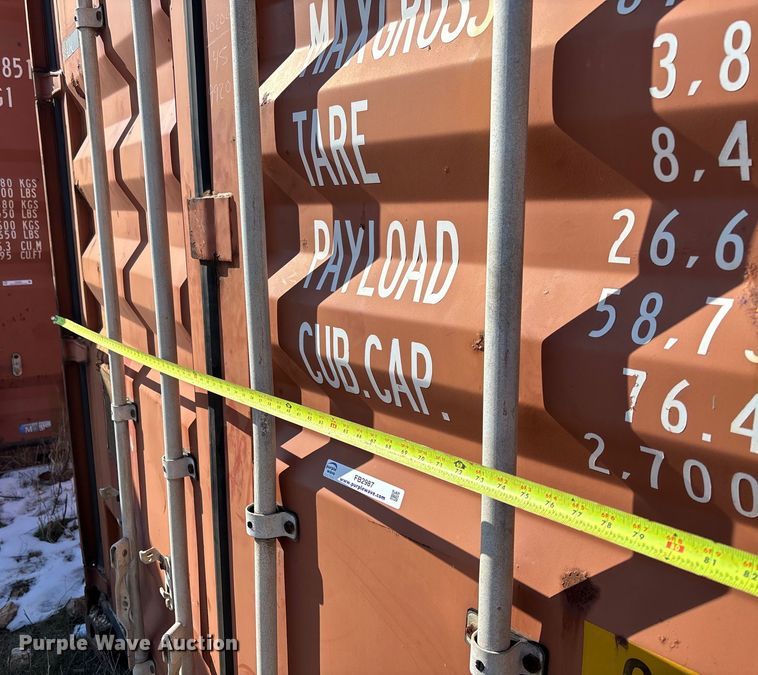 image for item FB2987 2004 Shipping container