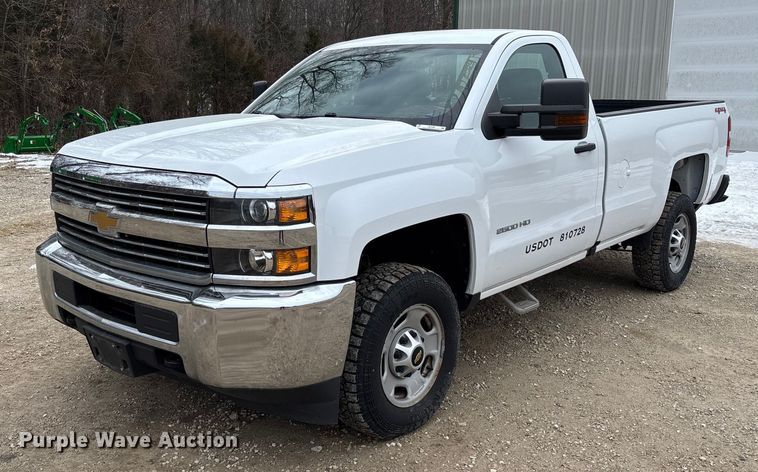 image for item FB2988 2017 Chevrolet Silverado 2500HD pickup truck