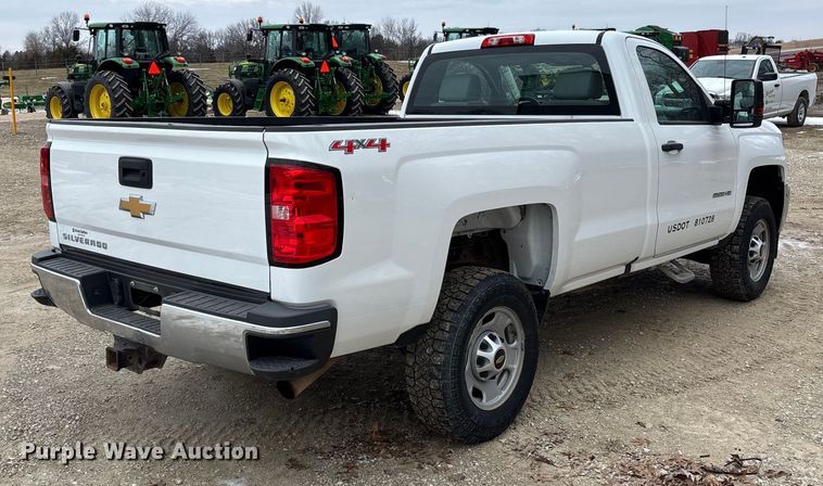 image for item FB2988 2017 Chevrolet Silverado 2500HD pickup truck