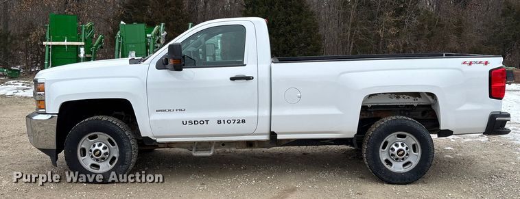 image for item FB2988 2017 Chevrolet Silverado 2500HD pickup truck