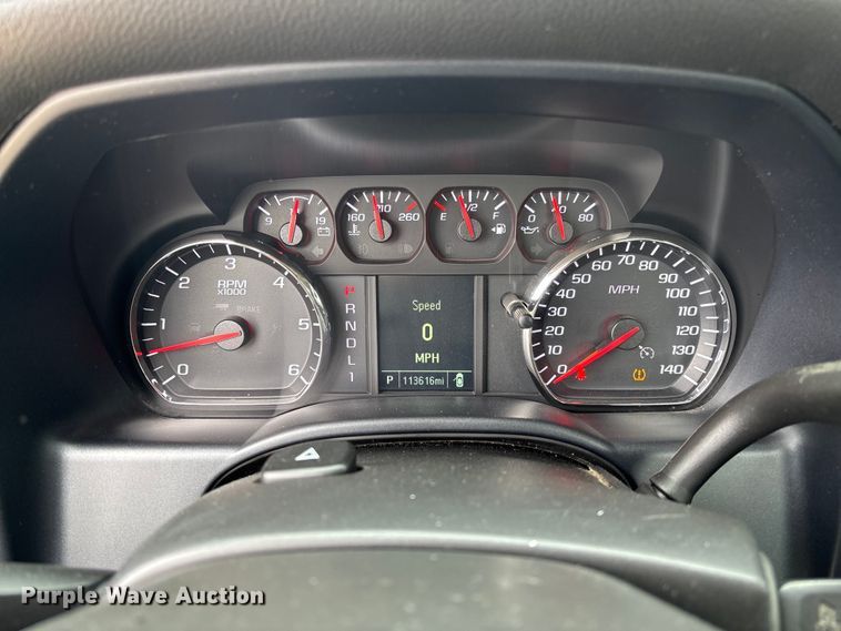 image for item FB2988 2017 Chevrolet Silverado 2500HD pickup truck