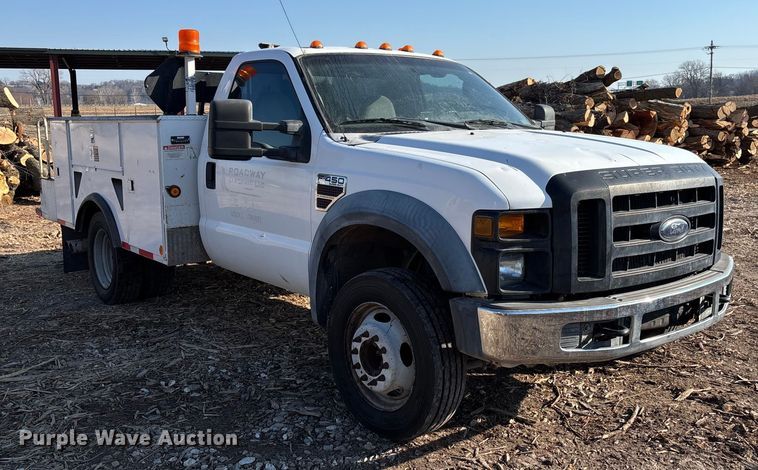 image for item FB3002 2008 Ford F450 Super Duty utility / service truck