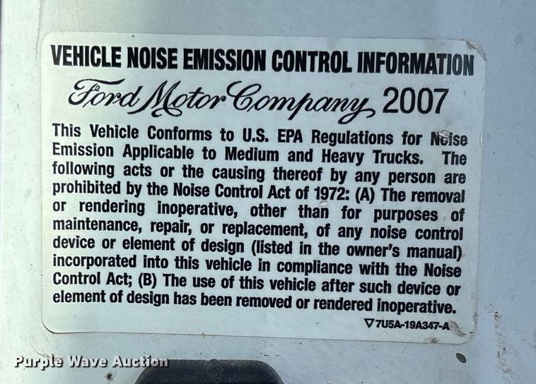 image for item FB3002 2008 Ford F450 Super Duty utility / service truck