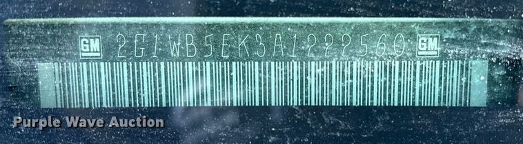 image for item FB3501 2010 Chevrolet Impala 