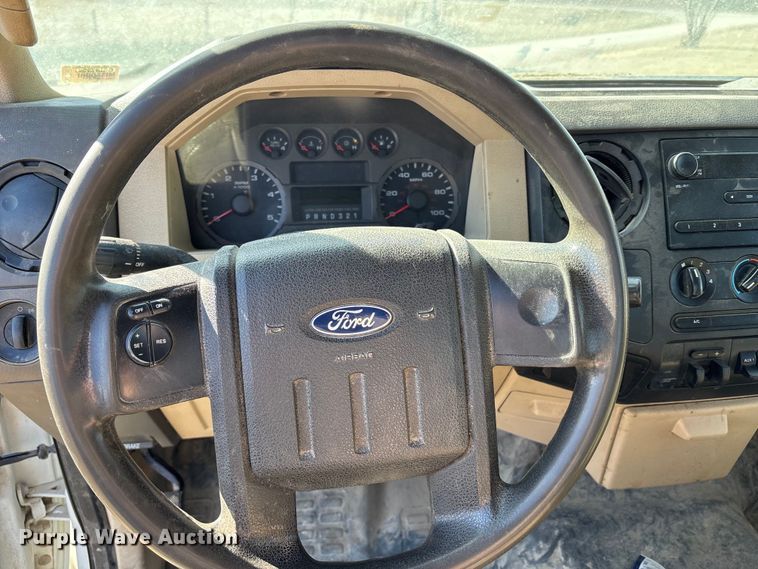 image for item FB3502 2008 Ford F450 Super Duty flatbed truck