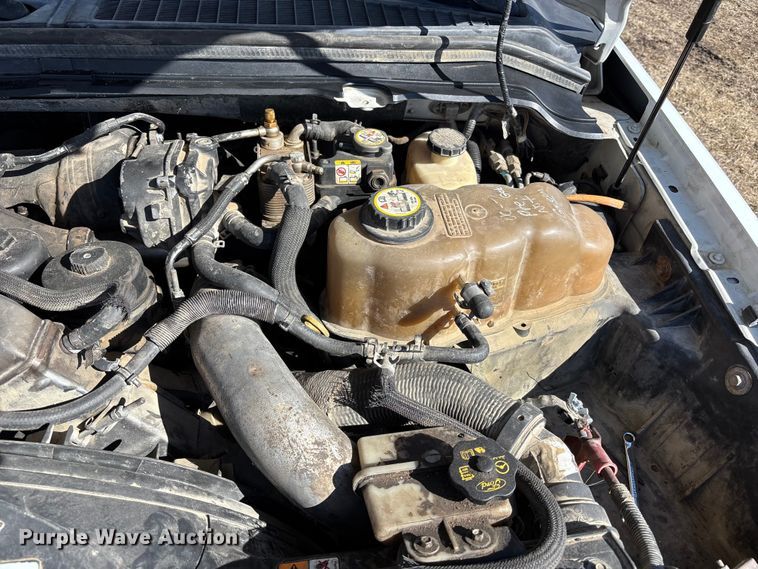 image for item FB3502 2008 Ford F450 Super Duty flatbed truck