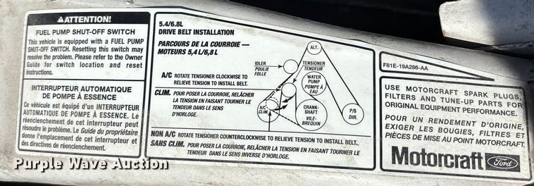 image for item FB3503 2000 Ford F450 utility / service truck