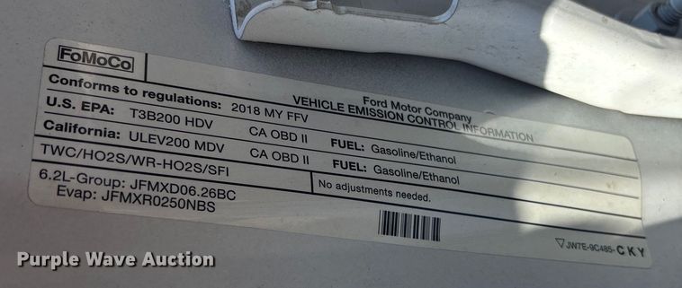 image for item FB3511 2018 Ford F350 Super Duty XL pickup truck