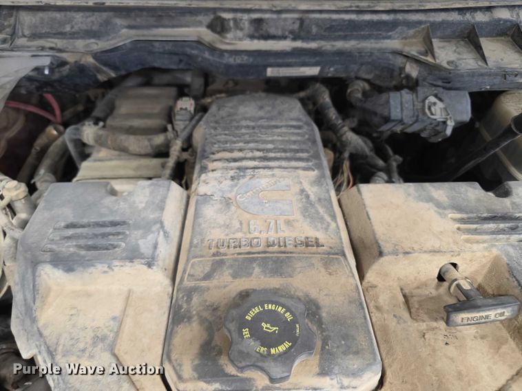 image for item FI0762 2015 Dodge Ram 3500HD utility bed pickup truck