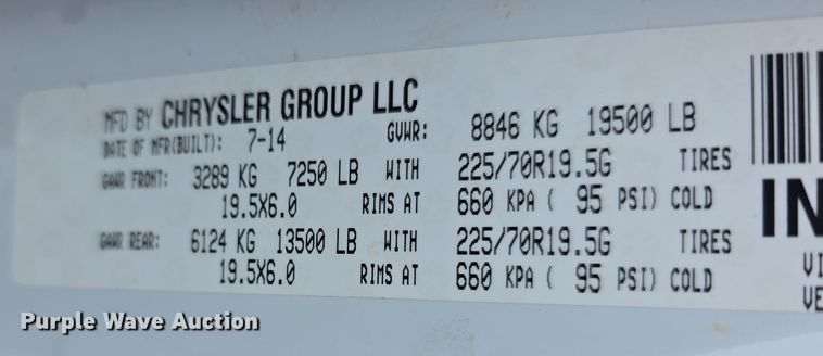 image for item FI0806 2014 Dodge Ram 5500HD bucket truck