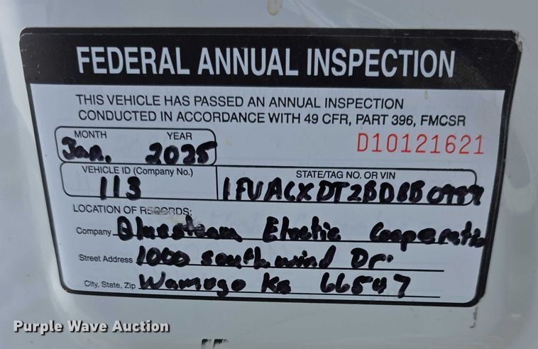 image for item FI0807 2011 Freightliner Business Class M2 bucket truck