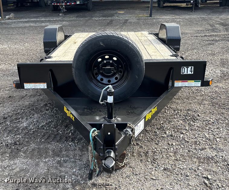 image for item FI1650 2023 Big Tex 70ST tilt deck utility trailer