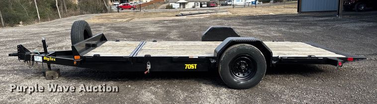 image for item FI1650 2023 Big Tex 70ST tilt deck utility trailer