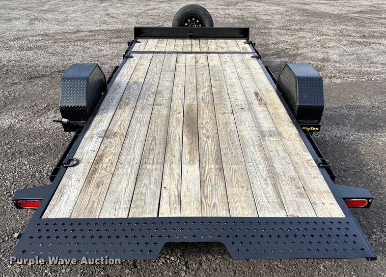 image for item FI1650 2023 Big Tex 70ST tilt deck utility trailer