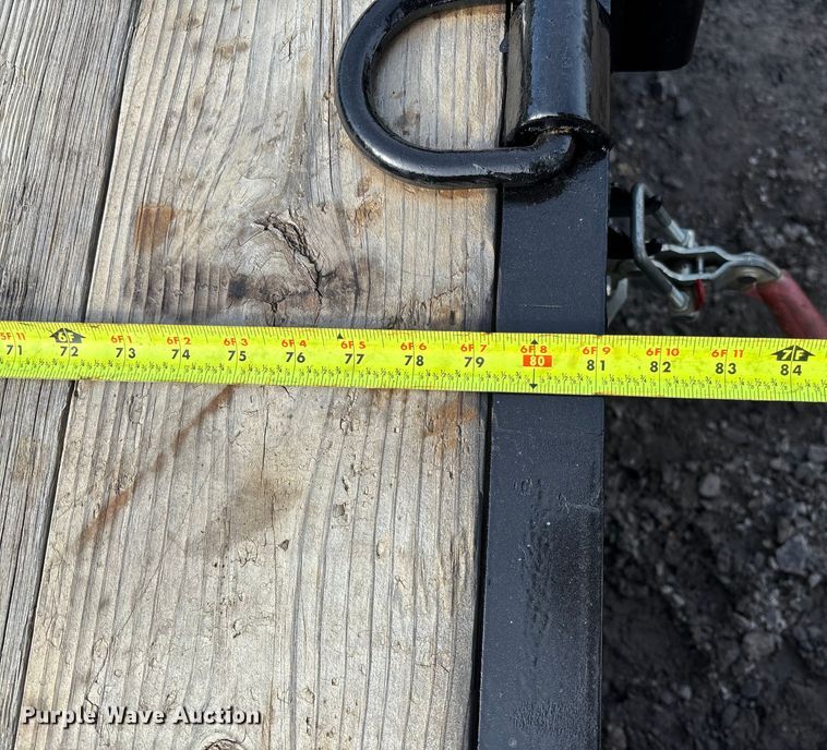 image for item FI1650 2023 Big Tex 70ST tilt deck utility trailer