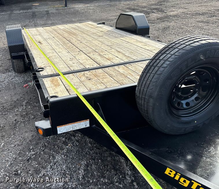 image for item FI1650 2023 Big Tex 70ST tilt deck utility trailer