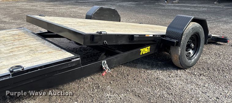 image for item FI1650 2023 Big Tex 70ST tilt deck utility trailer