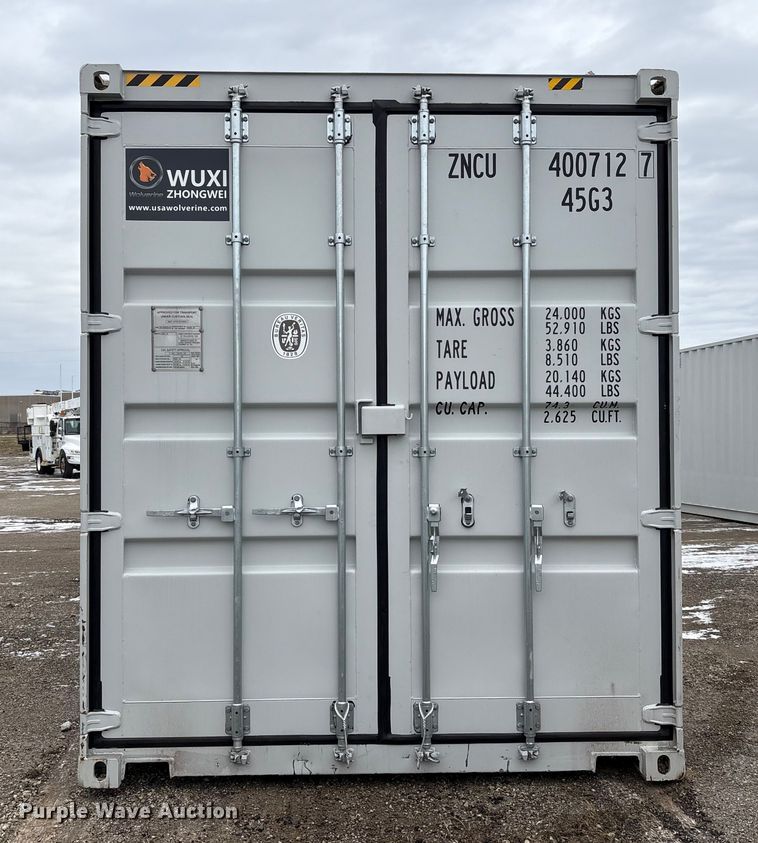 image for item FK1118 2025 Suzhou Zhongnan ZN-40HC2S-B shipping container