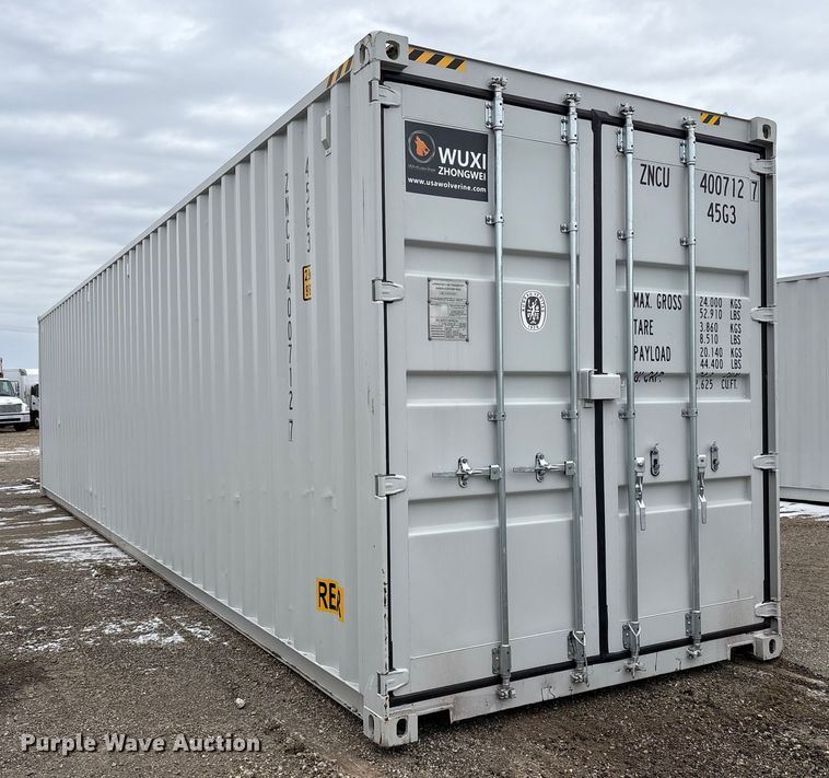 image for item FK1118 2025 Suzhou Zhongnan ZN-40HC2S-B shipping container