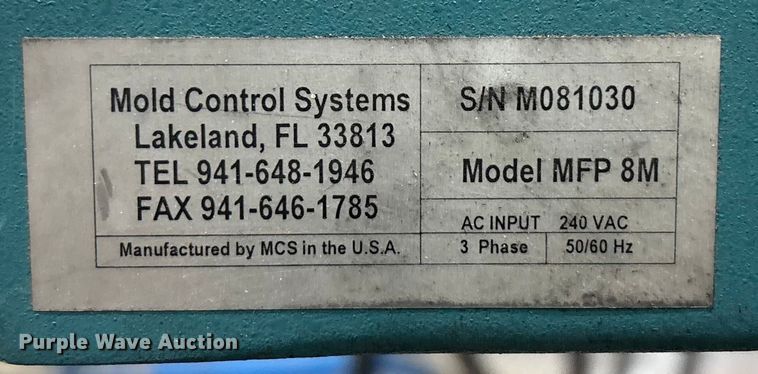 image for item FK1136 Mold Control Systems MFP 8M temperature control unit