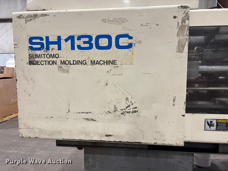 image for item FK1137 Sumitomo SH130C plastic injection molding machine