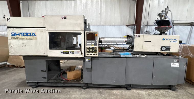 image for item FK1138 Sumitomo SH100A plastic injection molding machine