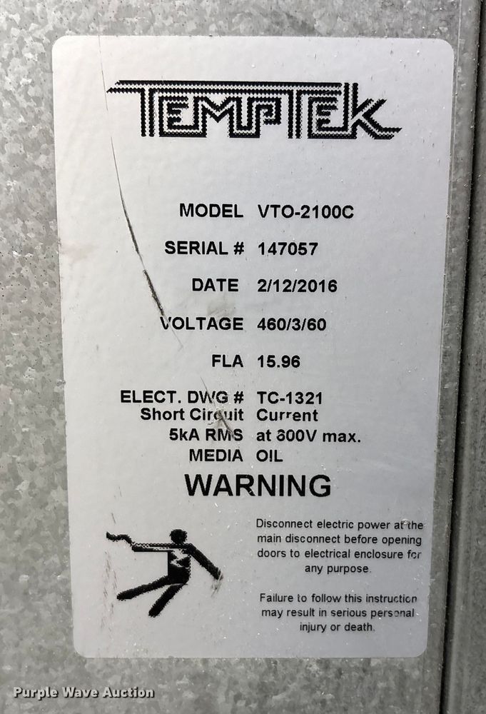 image for item FK1139 Temptek VTO-2100C temperature controller