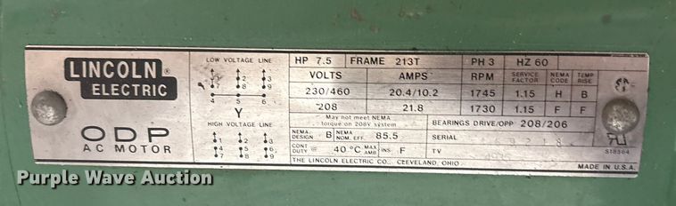 image for item FK1140 Temptek 1010 EM plastic grinder