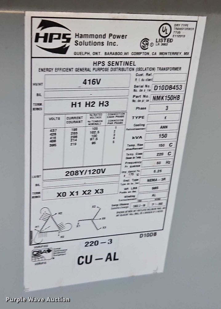 image for item FN5546 (4) transformers