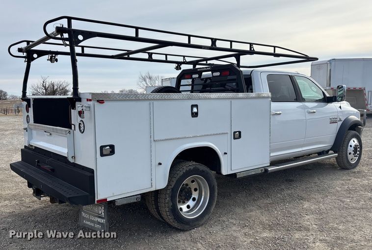 image for item FO3524 2015 RAM 4500 Crew Cab utility / service truck