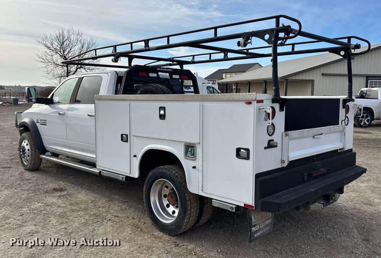 image for item FO3524 2015 RAM 4500 Crew Cab utility / service truck