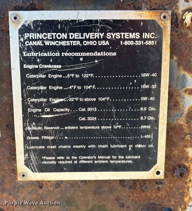 image for item FO3556 2006 Princeton PBX Forklift