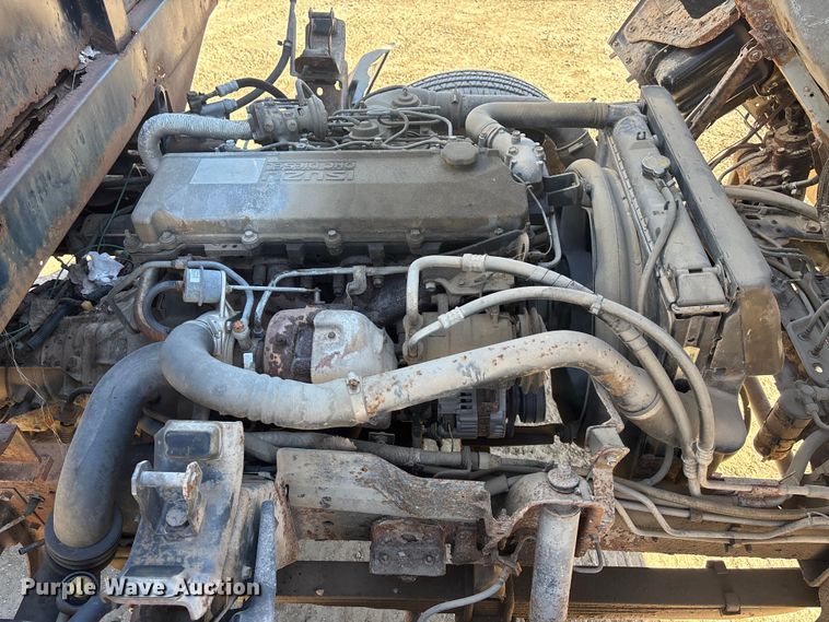 image for item FO3569 1999 Isuzu NPR dump flatbed truck