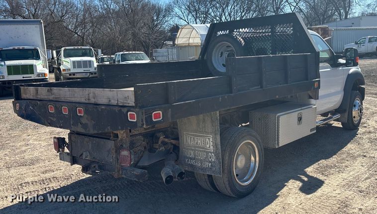 image for item FO3570 2014 Ford F450 dump flatbed truck