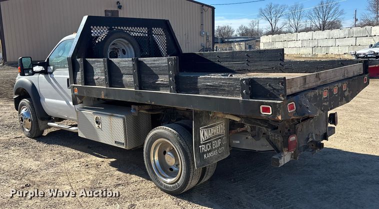 image for item FO3570 2014 Ford F450 dump flatbed truck