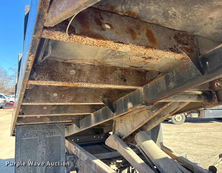 image for item FO3570 2014 Ford F450 dump flatbed truck