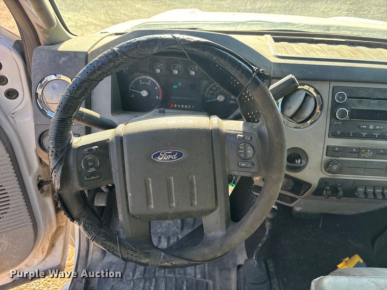 image for item FO3570 2014 Ford F450 dump flatbed truck