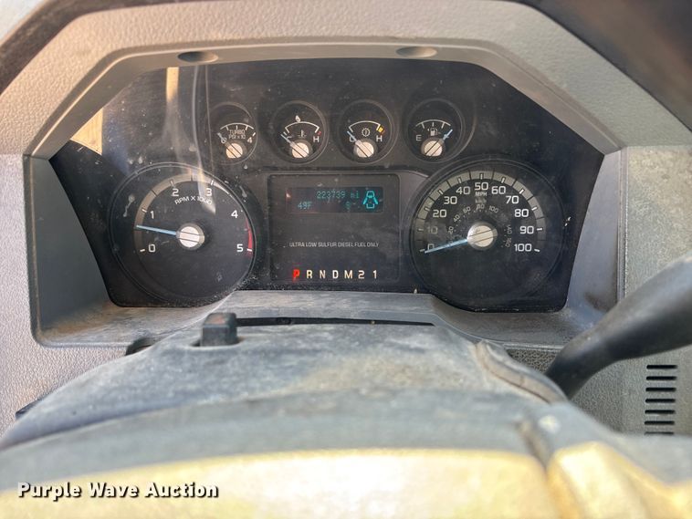 image for item FO3570 2014 Ford F450 dump flatbed truck