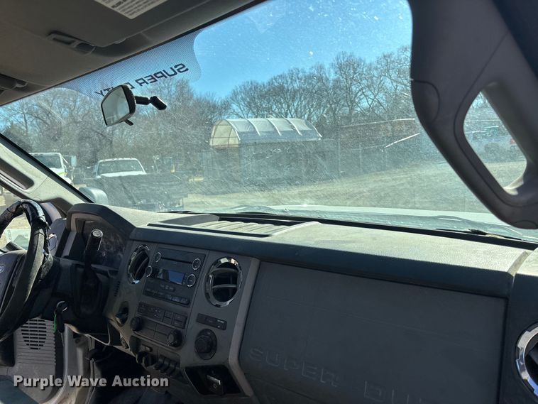 image for item FO3570 2014 Ford F450 dump flatbed truck