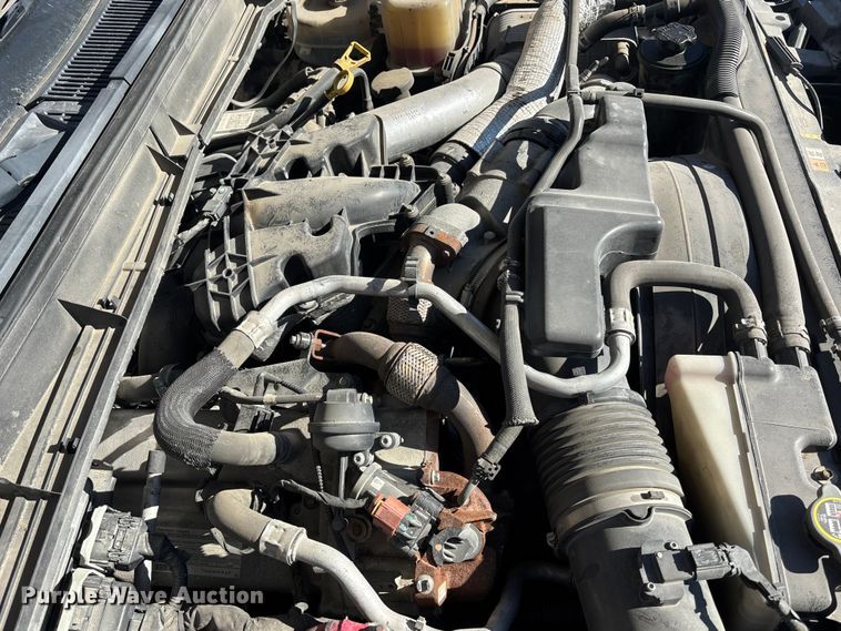 image for item FO3570 2014 Ford F450 dump flatbed truck