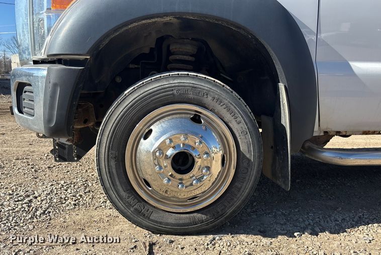 image for item FO3570 2014 Ford F450 dump flatbed truck